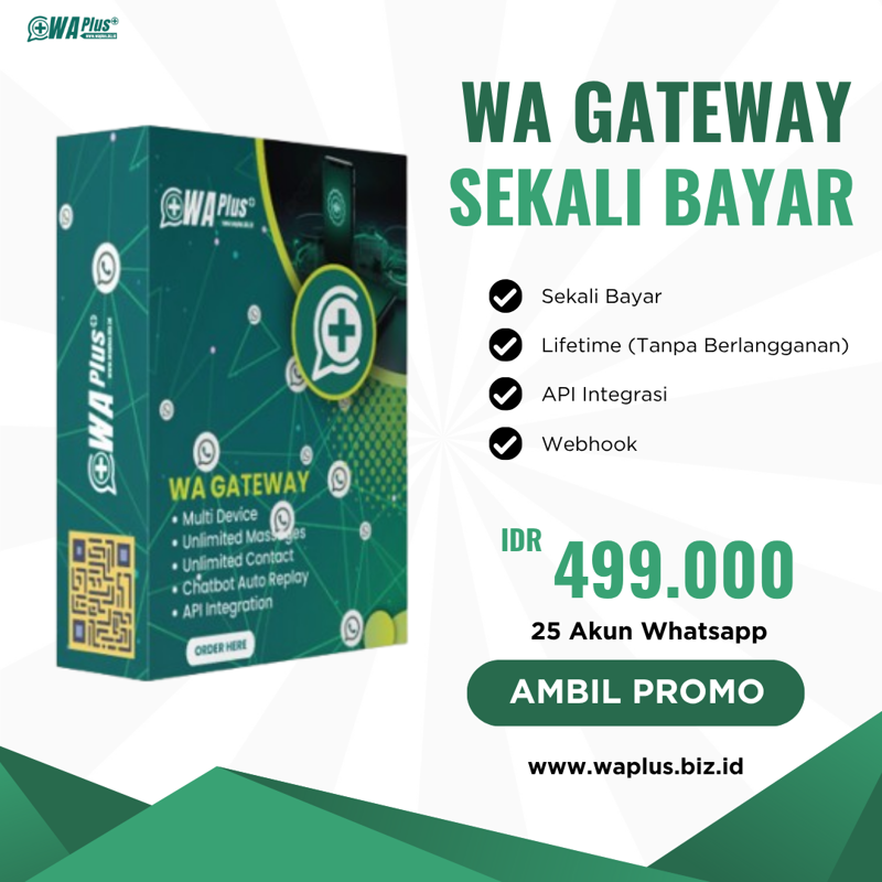 Akses WA Plus Lifetime - Gold Pack